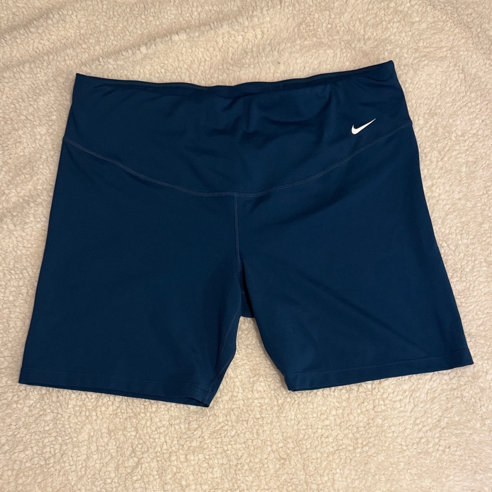 Nike Women's Deep Blue Bike Shorts